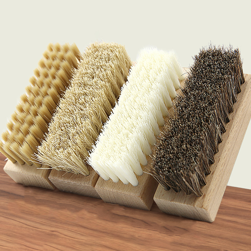 1PC Pig Bristles Shoe Brush Fo - Sneaker Cleaning Kit 评论和价格