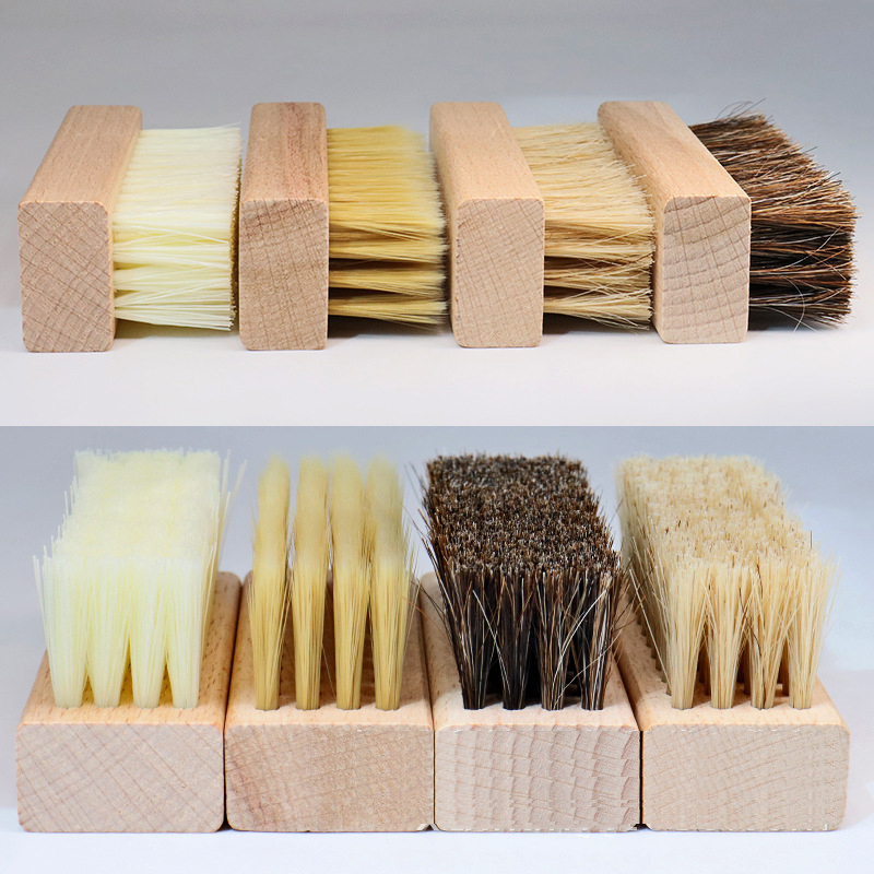 1PC Pig Bristles Shoe Brush Fo - Sneaker Cleaning Kit 评论和价格