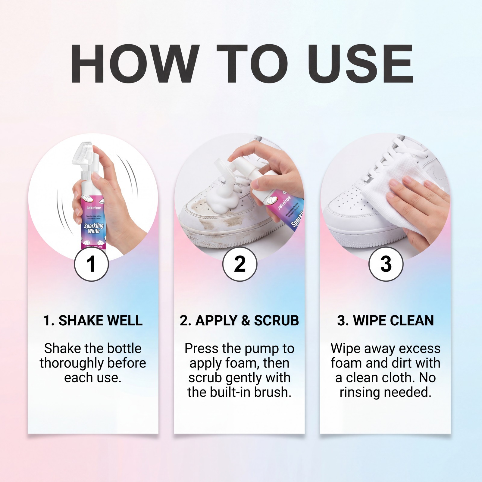 100ML Sneaker Cleaner Liquid S - Sneaker Care Whitener 评论和价格