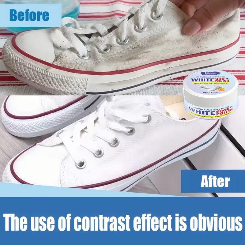 White Shoe Care Cream, Polishi - Sneaker Care Whitener 评论和价格