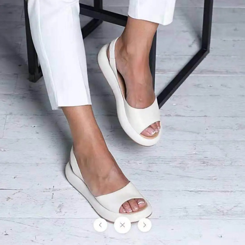 Flat Sandal Slipper Woman Clou - Sneaker Care Set 评论和价格