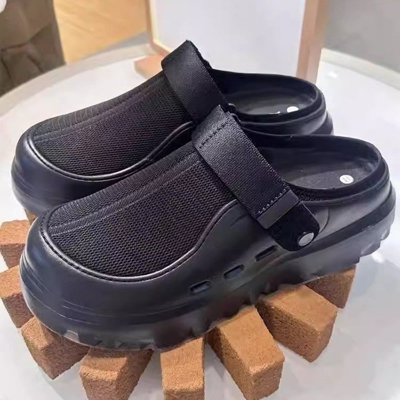 Women Mesh Slippers Flats Mule - Sneaker Care Set 评论和价格